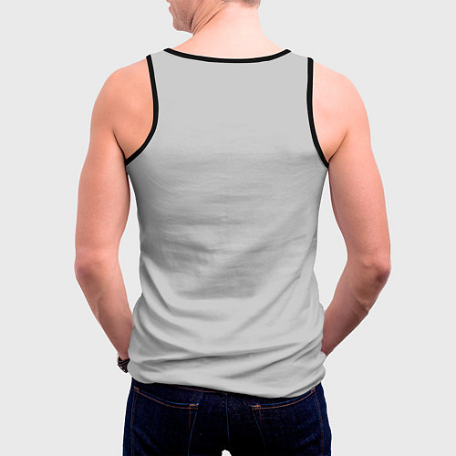 Мужская майка без рукавов Teemo main / 3D-Черный – фото 4