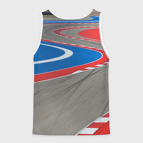 Мужская майка без рукавов McLaren Racing Route / 3D-Белый – фото 2
