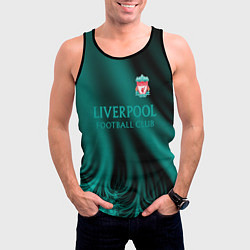Майка-безрукавка мужская Liverpool спорт, цвет: 3D-черный — фото 2