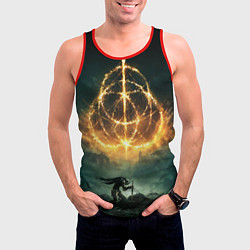 Майка-безрукавка мужская ELDEN RING - ВОИН, цвет: 3D-красный — фото 2