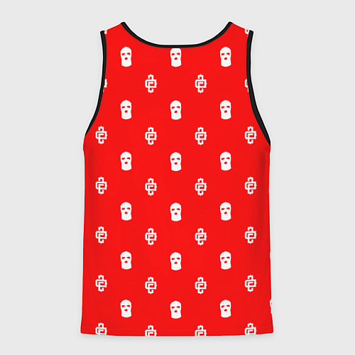 Мужская майка без рукавов Узор Mono Red Dope Camo Dope Street Market / 3D-Черный – фото 2