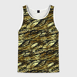 Мужская майка без рукавов Цифровой Охотничий Камуфляж