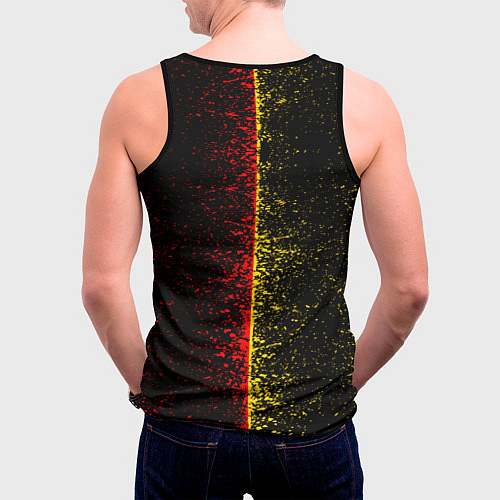Мужская майка без рукавов Valencia валенсия / 3D-Черный – фото 4