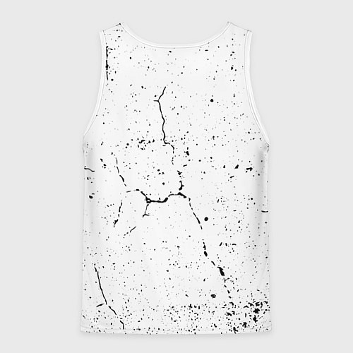 Мужская майка без рукавов Banksy Panda with guns Бэнкси / 3D-Белый – фото 2