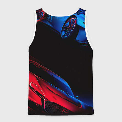 Мужская майка без рукавов Gran Turismo 7 / 3D-Белый – фото 2