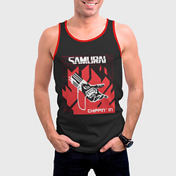 Майка-безрукавка мужская SAMURAI Chippin In, цвет: 3D-красный — фото 2