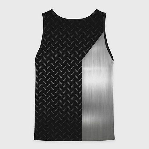 Мужская майка без рукавов YAMAHA СТАЛЬ / 3D-Черный – фото 2