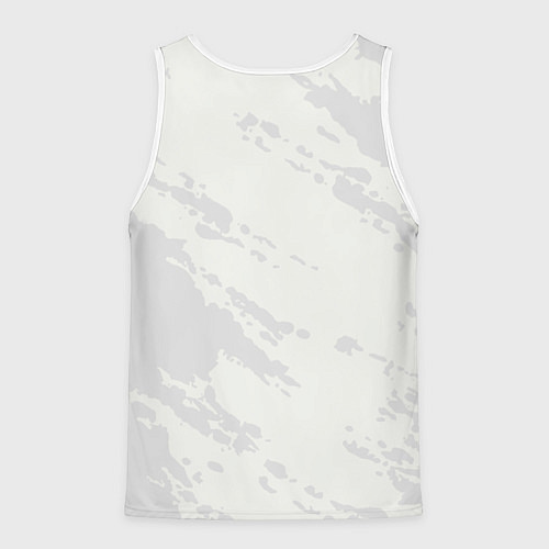 Мужская майка без рукавов Как будто я специально лучше всех / 3D-Белый – фото 2