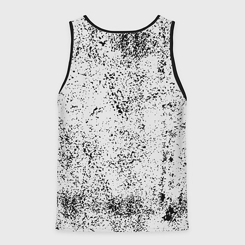 Мужская майка без рукавов Daft Punk B&W / 3D-Черный – фото 2
