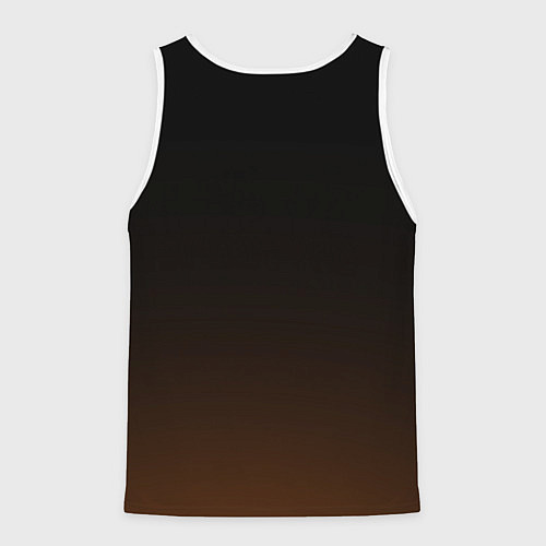 Мужская майка без рукавов Анчартед: На картах не значится / 3D-Белый – фото 2