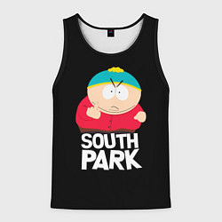 Майка-безрукавка мужская Южный парк - Эрик, цвет: 3D-черный