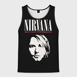 Мужская майка без рукавов NIRVANA Kurt Cobain