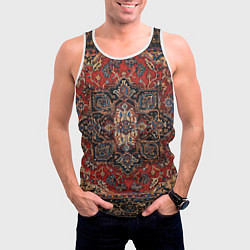 Майка-безрукавка мужская КОВЁР ПАЛАС, цвет: 3D-белый — фото 2