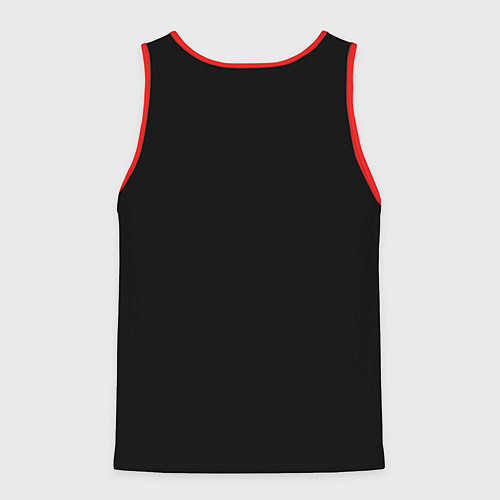 Мужская майка без рукавов Ниндзя-воин / 3D-Красный – фото 2