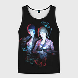 Майка-безрукавка мужская Хлоя Прайс & Максин Колфилд, цвет: 3D-черный