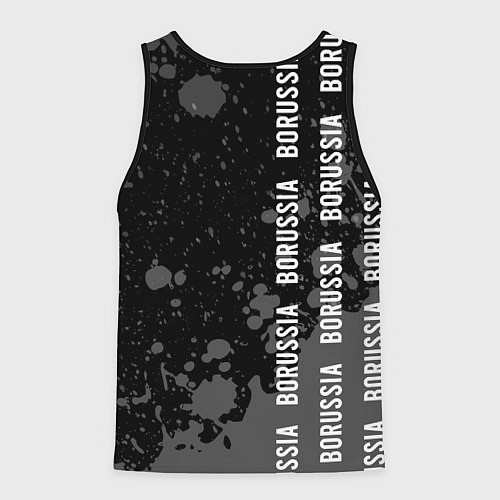 Мужская майка без рукавов BORUSSIA Брызги / 3D-Черный – фото 2