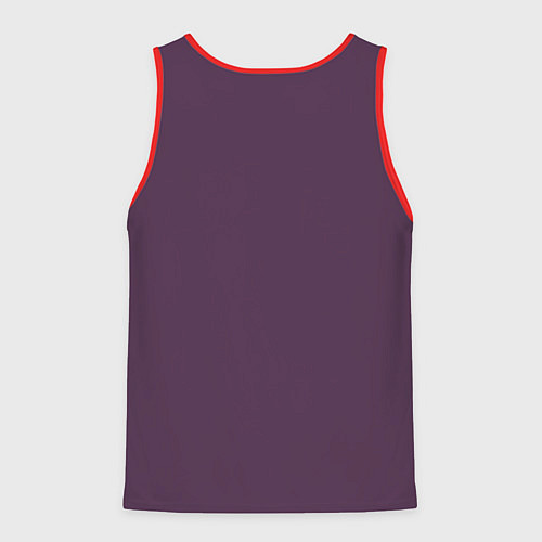 Мужская майка без рукавов Heart and Love / 3D-Красный – фото 2