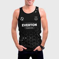 Майка-безрукавка мужская Everton Форма Champions, цвет: 3D-черный — фото 2
