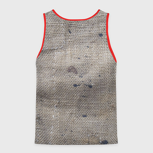 Мужская майка без рукавов Only for Italy Мешковина Авангард Hype / 3D-Красный – фото 2