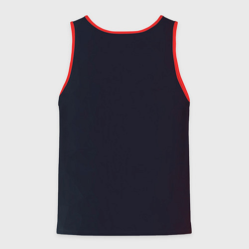 Мужская майка без рукавов THE WITCHER MONSTER SLAYER ВОЛК / 3D-Красный – фото 2