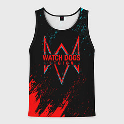 Майка-безрукавка мужская Watch Dogs 2 watch dogs: legion, цвет: 3D-черный