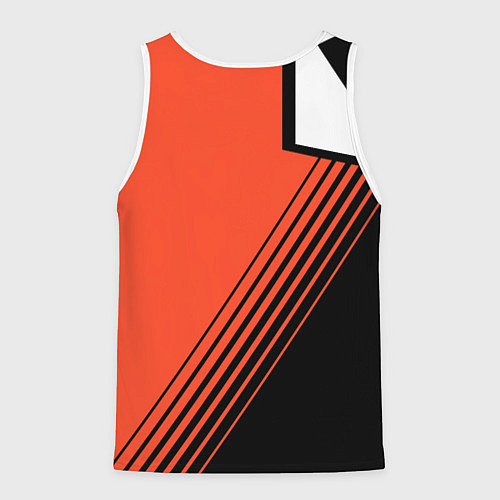 Мужская майка без рукавов FOX X KTM Сollaboration / 3D-Белый – фото 2