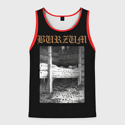 Майка-безрукавка мужская Burzum cockroaches, цвет: 3D-красный