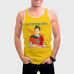 Майка-безрукавка мужская Evil Empire - Rage Against the Machine, цвет: 3D-белый — фото 2