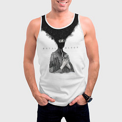 Майка-безрукавка мужская Royal Blood дебютный альбом, цвет: 3D-белый — фото 2