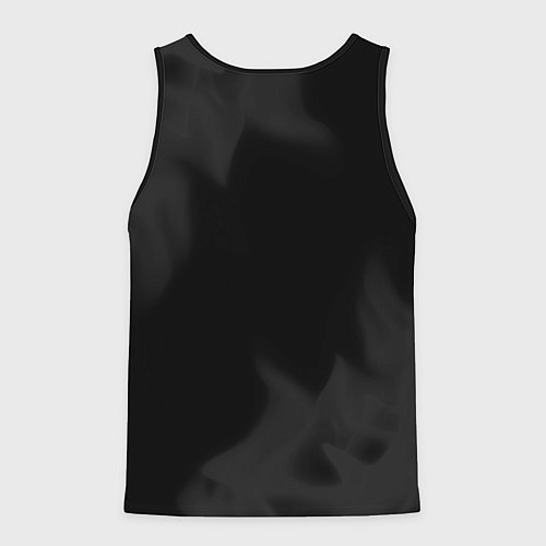 Мужская майка без рукавов Eat, Sleep, Minecraft, Repeat / 3D-Черный – фото 2