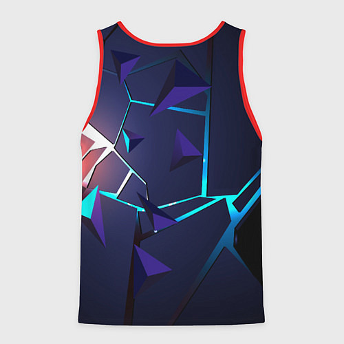 Мужская майка без рукавов Рю-Street Fighter / 3D-Красный – фото 2