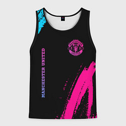 Мужская майка без рукавов Manchester United Neon Gradient