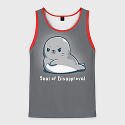 Мужская майка без рукавов Seal of Disapproval