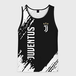 Майка-безрукавка мужская Fc juventus фс ювентус, цвет: 3D-черный