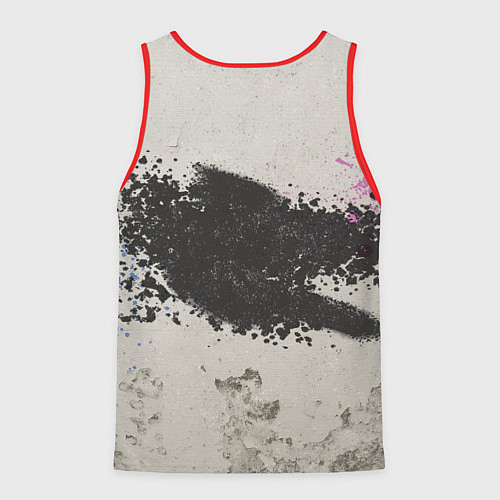 Мужская майка без рукавов В чем твоя суперсила? HR / 3D-Красный – фото 2