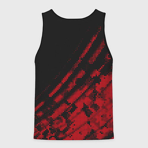 Мужская майка без рукавов Starship Troopers Mini logo / 3D-Черный – фото 2