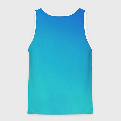 Мужская майка без рукавов Красотка Аспира Golden Kamuy / 3D-Белый – фото 2