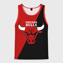 Майка-безрукавка мужская Chicago Bulls NBA, цвет: 3D-красный