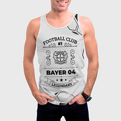 Майка-безрукавка мужская Bayer 04 Football Club Number 1 Legendary, цвет: 3D-белый — фото 2