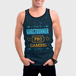 Майка-безрукавка мужская Игра Ghostrunner: PRO Gaming, цвет: 3D-черный — фото 2