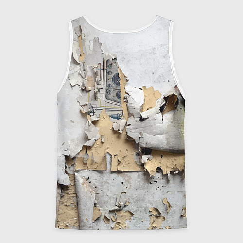 Мужская майка без рукавов Мадонна Литта Леонардо да Винчи Post-art / 3D-Белый – фото 2