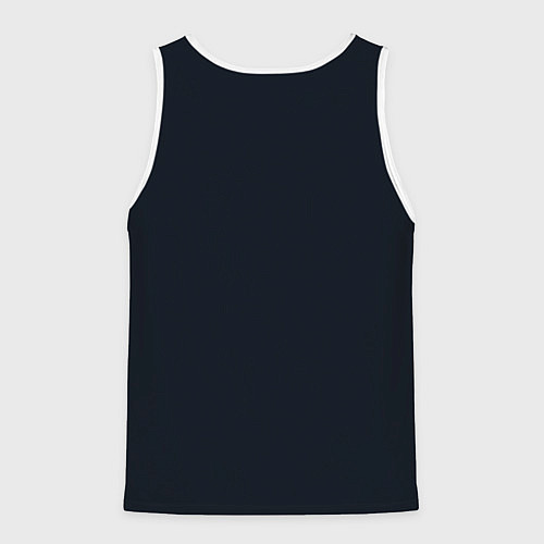 Мужская майка без рукавов Hello Neighbor игра Привет сосед / 3D-Белый – фото 2