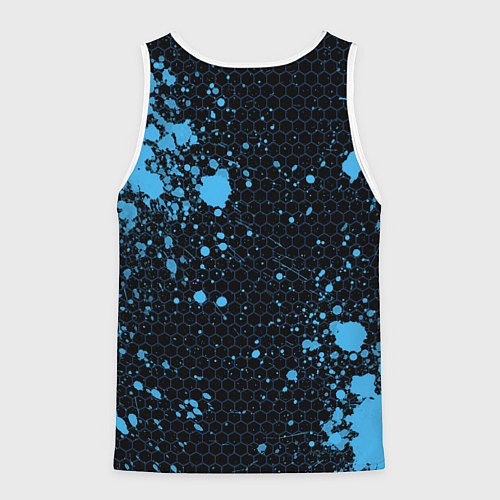 Мужская майка без рукавов Hello Neighbor Привет сосед Ник Рот / 3D-Белый – фото 2