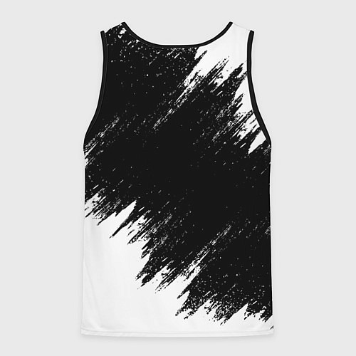Мужская майка без рукавов Рома офигенный как ни крути / 3D-Черный – фото 2