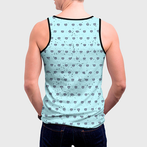 Мужская майка без рукавов My Singing Monsters - Гуджуб / 3D-Черный – фото 4