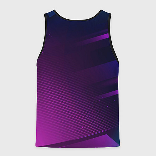 Мужская майка без рукавов Forza Horizon Gaming Champion: рамка с лого и джой / 3D-Черный – фото 2