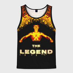 Мужская майка без рукавов Кунг фу легенда Брюс Ли