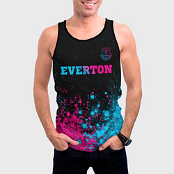 Майка-безрукавка мужская Everton - neon gradient, цвет: 3D-черный — фото 2