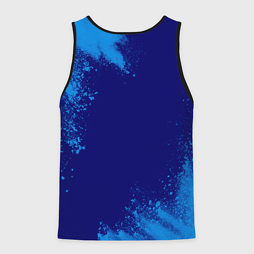 Мужская майка без рукавов Марк рокозавр / 3D-Черный – фото 2