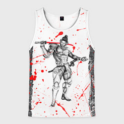 Мужская майка без рукавов Metal gear rising blood